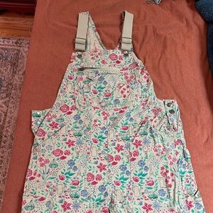 Duluth Trading Women's Heirloom Gardening Short Overalls